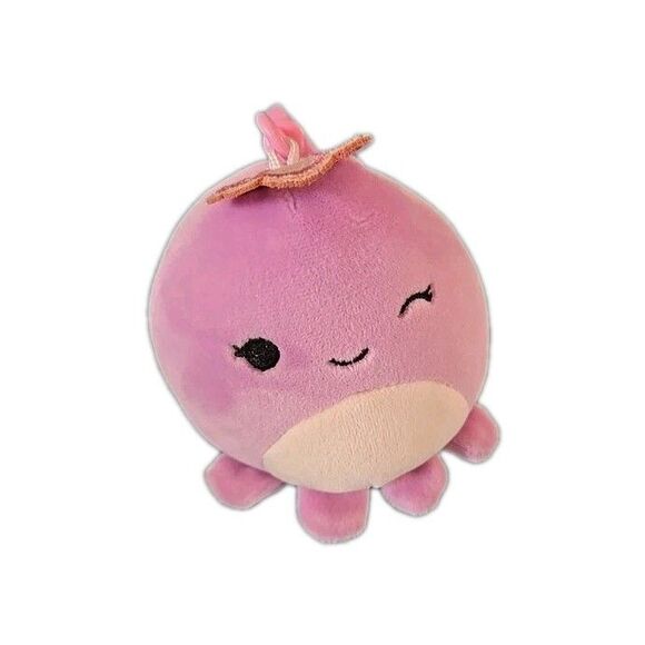 Squishmallows Violet 5” Purple Octopus Pink Crown Deep Sea Ocean Life Plush Toy - Picture 1 of 6